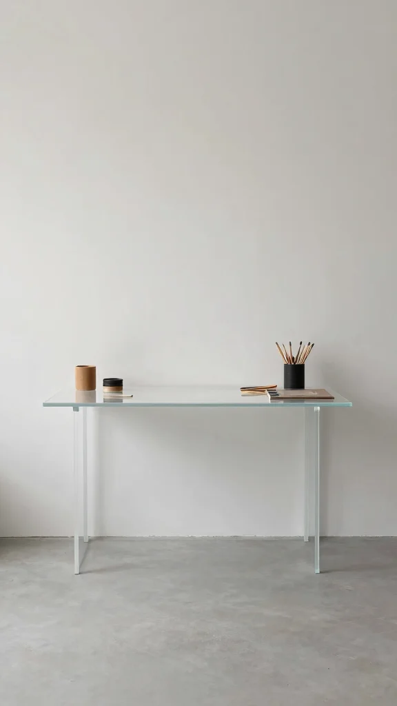 11 Basement Art Studio Ideas for a Creative Well-Lit Workspace - 10. Embrace Minimalism 1