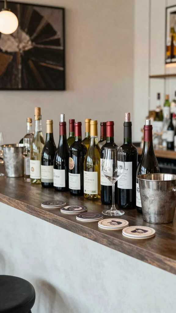 11 Basement Half-Wall Ledge Ideas for a Functional Styled Detail - 8. Wine or Bar Ledge 1