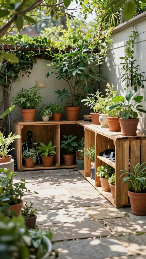 11 Japanese-Style Storage Room Ideas for a Serene Organized Space - 9. Let Nature In with Outdoor Storage 1