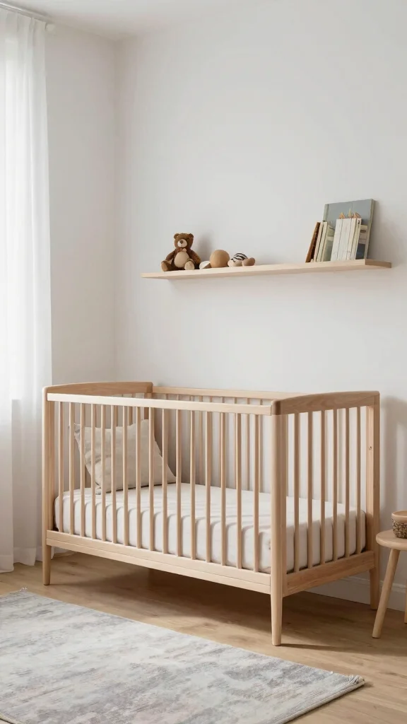11 Nursery Mood Board Ideas for Planning a Beautiful Baby Room - 4. Minimalist Scandi Style 1