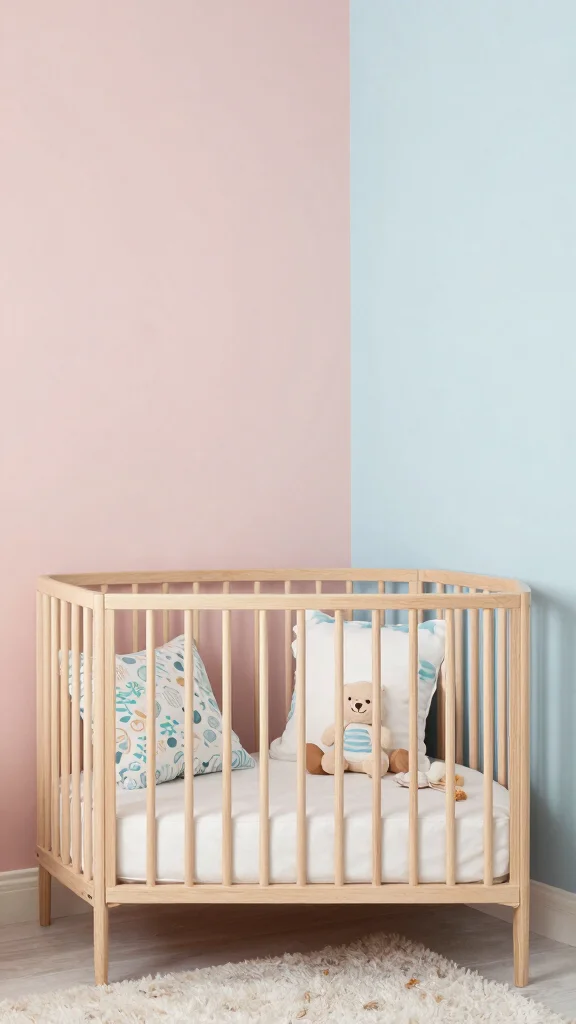 11 Nursery Nook in Bedroom Ideas for a Cozy Compact Baby Corner - 7. Soft Color Palette 1