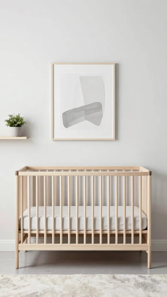11 Nursery Room Inspiration Ideas for a Dreamy Styled Baby Space - 3. Minimalist Chic 1