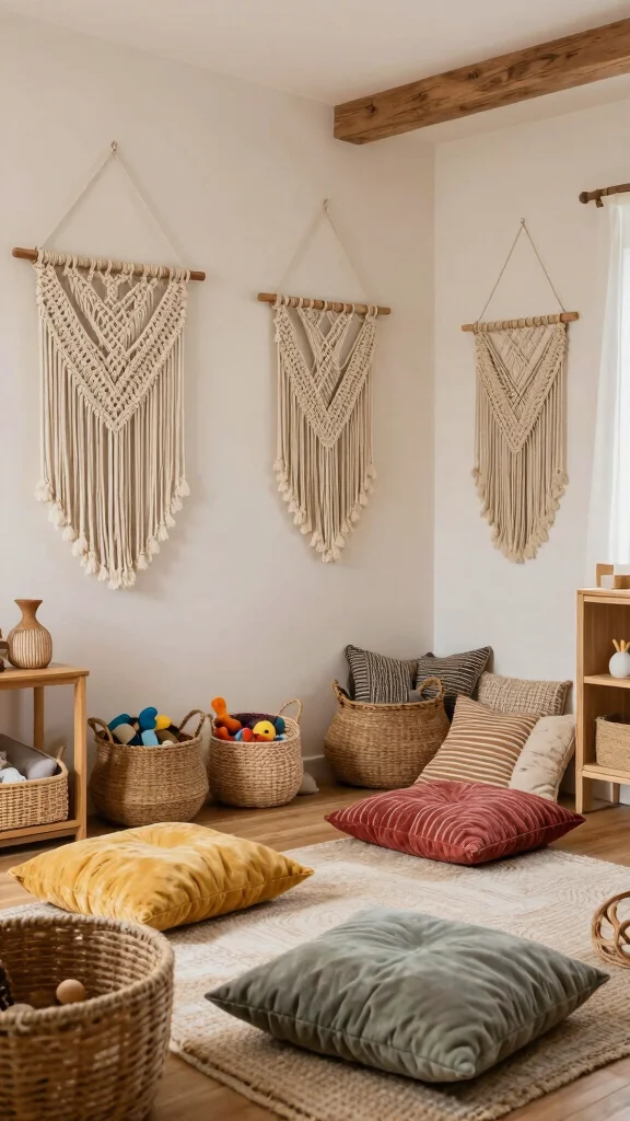 11 Nursery Room Inspiration Ideas for a Dreamy Styled Baby Space - 8. Bohemian Vibes 1