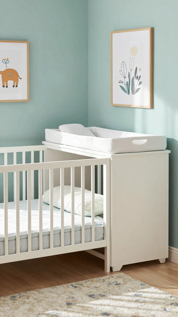 11 Nursery With Guest Bed Ideas for a Functional Welcoming Dual Room - 4. Convertible Furniture 1