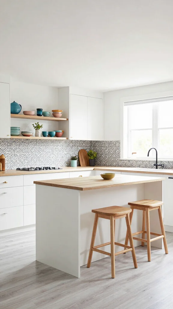 11 One-Wall Basement Kitchenette Ideas for a Compact Stylish Setup - 3. Bright and Airy Whites 1