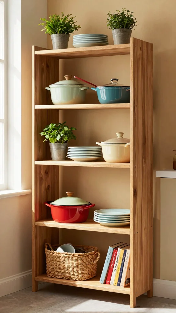 11 Storage Room Near Kitchen Ideas for a Functional Accessible Pantry - 2. Open Shelving for Accessibility 1