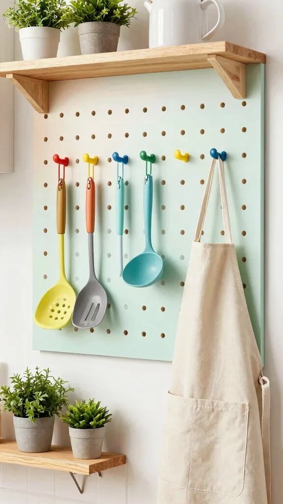 11 Storage Room Near Kitchen Ideas for a Functional Accessible Pantry - 4. Utilize Vertical Space with Hooks 1