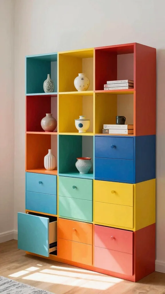 11 Storage Room Rack Ideas for a Heavy-Duty Organized Space - 7. Modular Storage Solutions 1