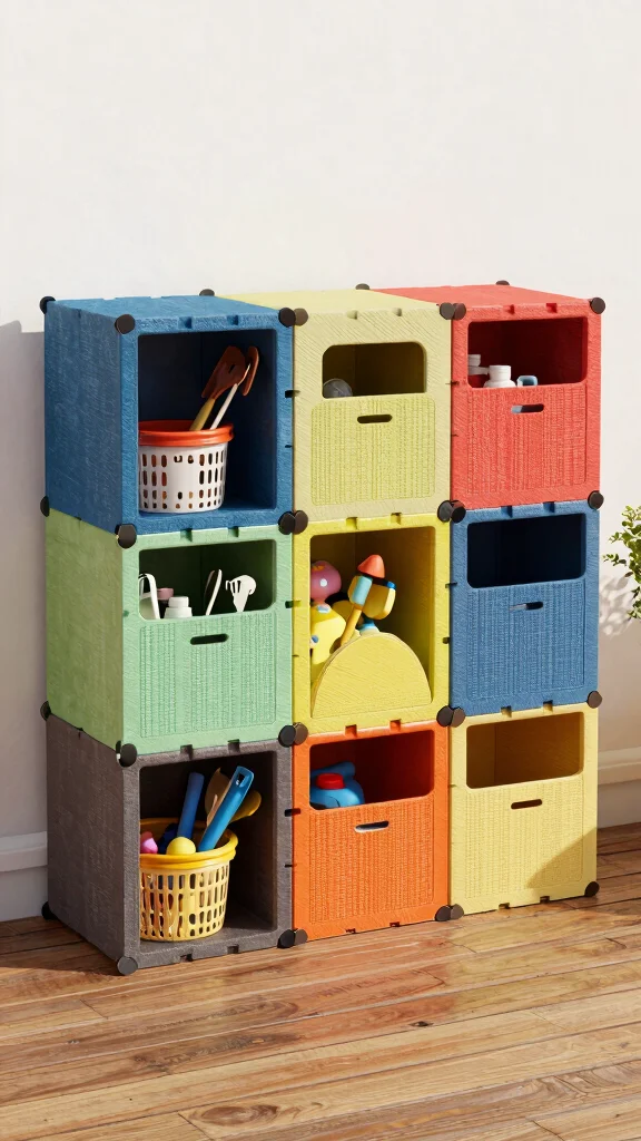 11 Under-Deck Storage Room Ideas for a Waterproof Functional Outdoor Space - 10. Customizable Modular Storage 1