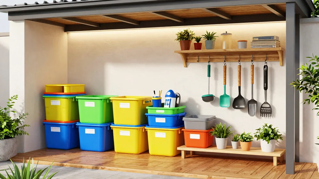 11 Under-Deck Storage Room Ideas for a Waterproof Functional Outdoor Space