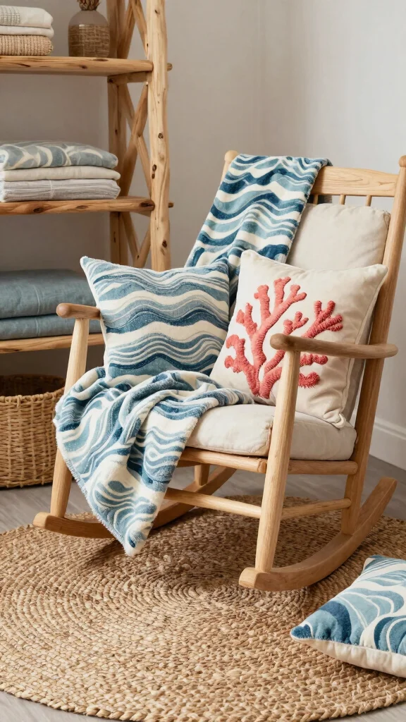 11 Under-the-Sea Nursery Ideas for a Magical Ocean-Inspired Baby Room - 6. Natural Textures 1