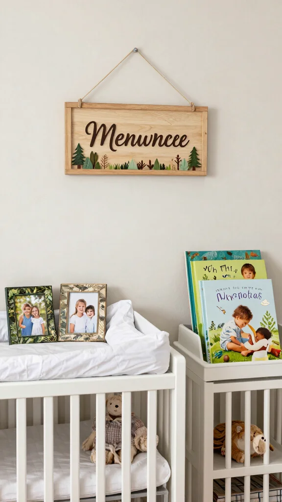 11 Woodland Fairy Nursery Ideas for a Magical Enchanted Baby Room - 9. Personalized Touches 1
