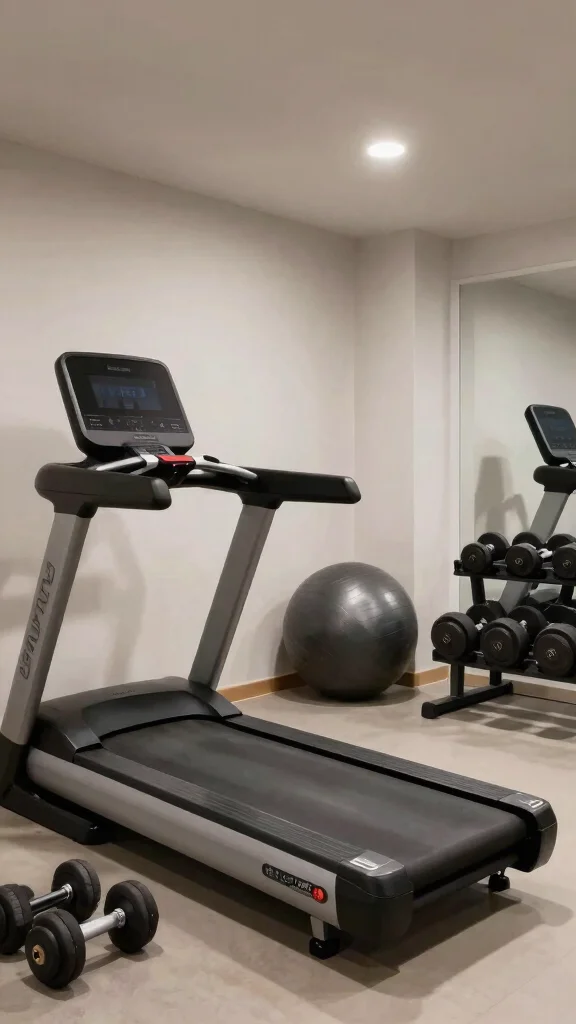 12 Basement Home Gym Ideas for a Complete Space-Smart Workout Room - 6. Advanced Workout Equipment 1