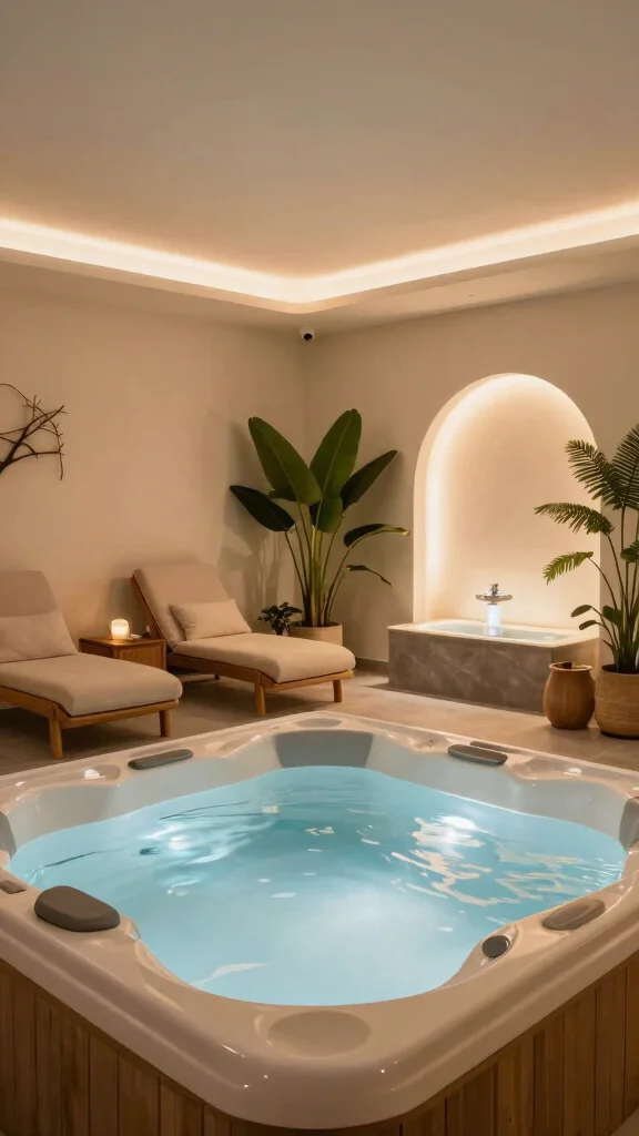 12 Basement Layout Floor Plan Ideas for a Functional Well-Designed Space - 12. Relaxation Spa Retreat 1