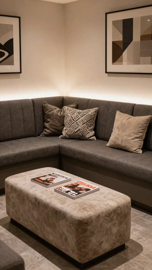 12 Basement Storage Room Organization Ideas for a Tidy Efficient Space - 4. Multi-purpose Furniture 1