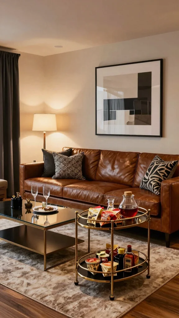 12 Basement Theater Room Ideas for a Stunning Home Cinema - 1. The Luxurious Lounge 1