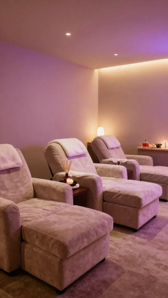 12 Basement Theater Room Ideas for a Stunning Home Cinema - 12. Spa-Like Retreat 1