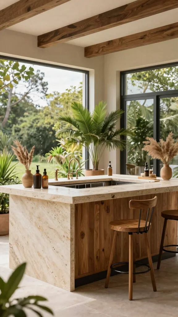 12 Basement Wet Bar Ideas for a Fully Equipped Stylish Home Bar - 10. Outdoor-Inspired Al Fresco Bar 1