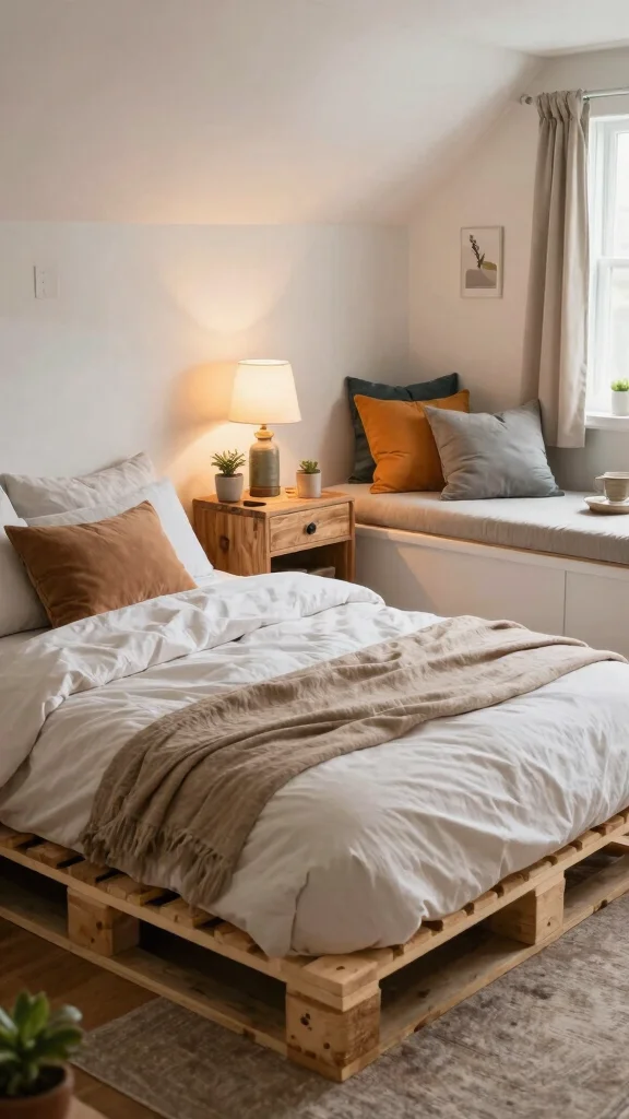 12 Budget Basement Bedroom Ideas That Look Polished Without the Cost - 1. Create Cozy Nooks with DIY Furniture 1