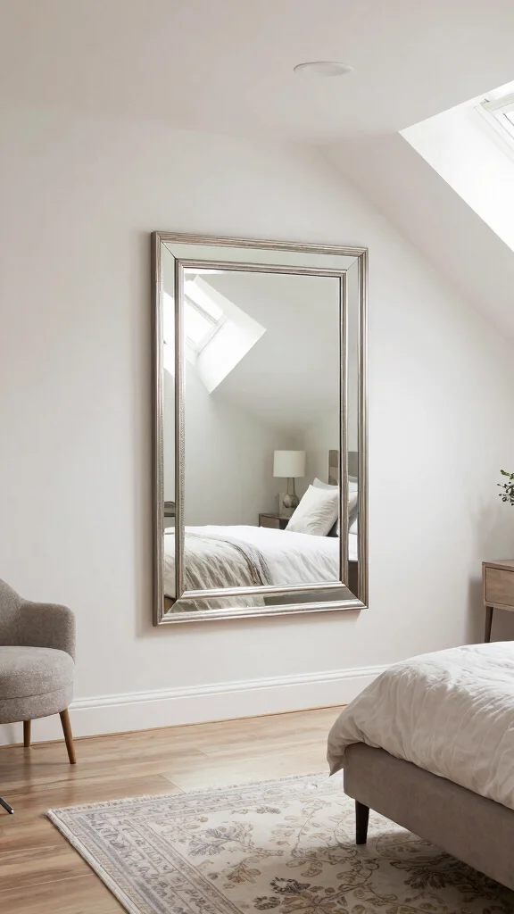 12 Budget Basement Bedroom Ideas That Look Polished Without the Cost - 9. Use Mirrors to Expand Space 1