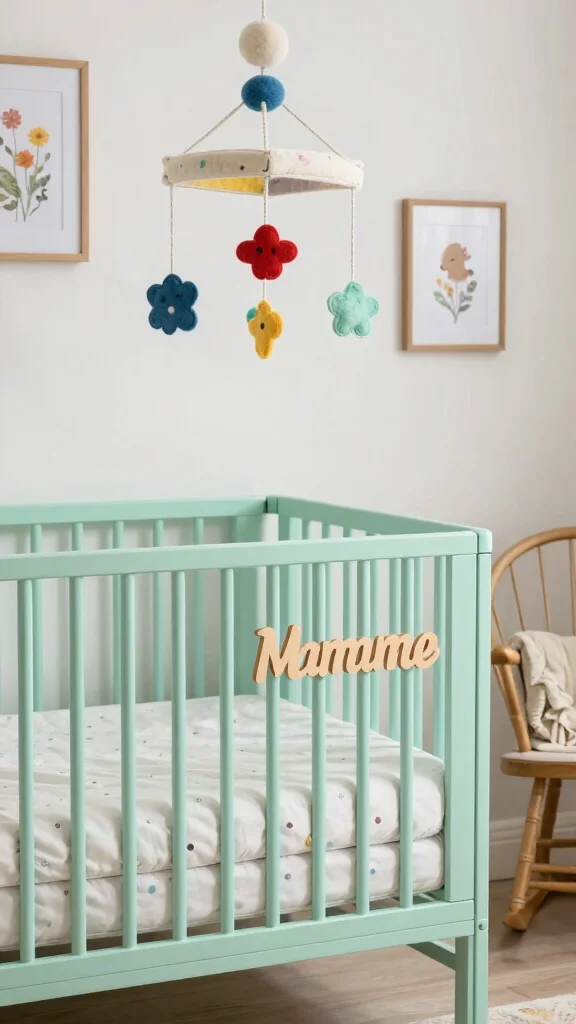 12 Nursery Ideas on a Budget That Look Beautiful Without the Price Tag - 1. Upcycled Crib Makeover 1