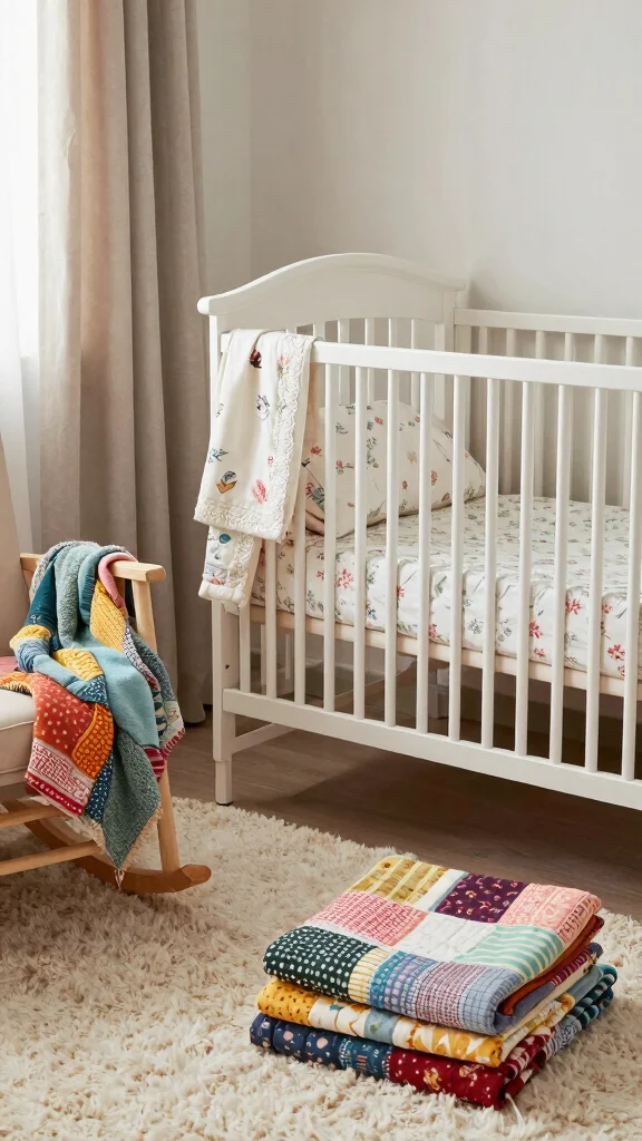 12 Nursery Ideas on a Budget That Look Beautiful Without the Price Tag - 5. Affordable Textile Choices 1