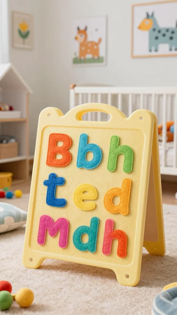 12 Nursery Name Sign Ideas for a Personalized Beautiful Baby Room - 7. Interactive Name Signs 1