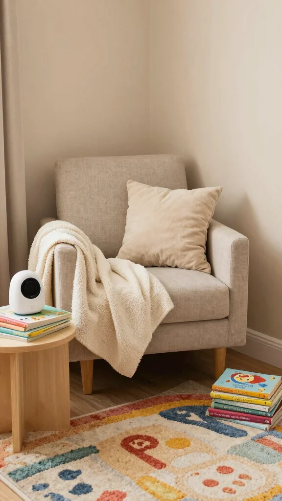 12 Small Nursery Room Ideas That Maximize Every Inch - 12. Create a Cozy Nook 1