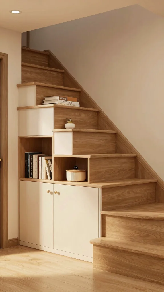 12 Storage Room Built-In Ideas for a Custom Space-Smart Organization - 9. Under-Stair Storage Solutions 1