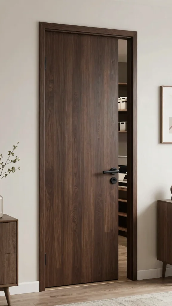 12 Storage Room Door Ideas for a Stylish Space-Saving Entrance - 3. Elegant Pocket Doors 1