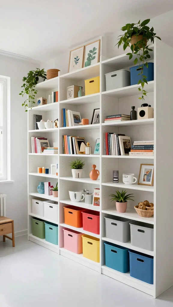12 Storage Room Floor Plan Layout Ideas for a Functional Smart Space - 1. Vertical Shelving Wonders 1