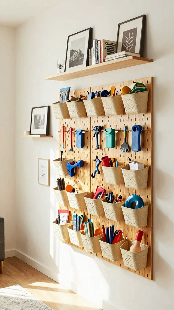 12 Storage Room Floor Plan Layout Ideas for a Functional Smart Space - 6. Creative Use of Wall Space 1