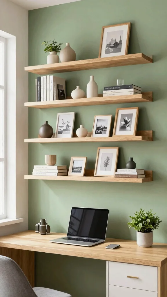 12 Storage Room Home Office Ideas for a Productive Organized Workspace - 1. Smart Shelving Solutions 1