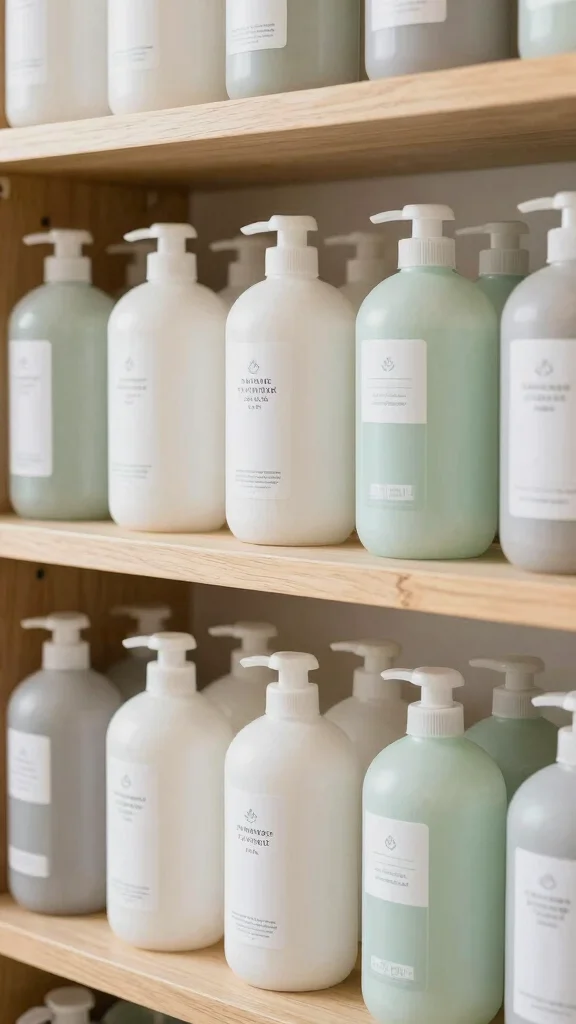 12 Storage Room for Cleaning Supplies Ideas for a Safe Tidy Space - 11. Sustainable Cleaning Supply Refills 1