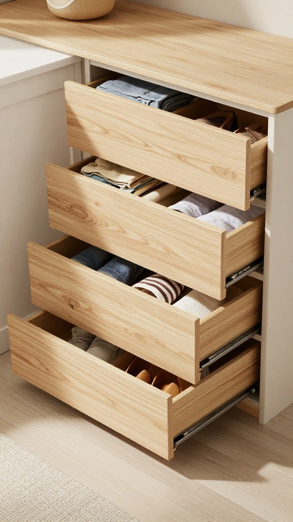 12 Under-Stairs Basement Storage Ideas for a Clever Space-Smart Space - 2. Sliding Drawer Solutions 1