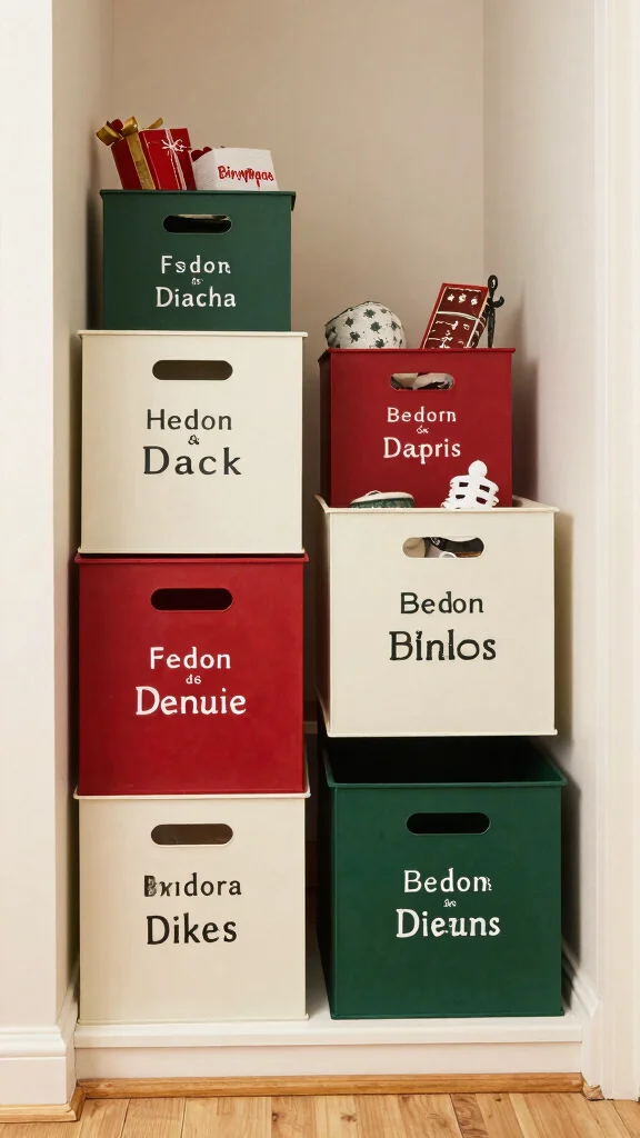 12 Under-Stairs Basement Storage Ideas for a Clever Space-Smart Space - 8. Seasonal Decor Storage 1