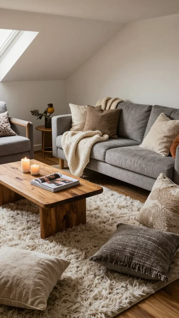 13 Basement Family Room Ideas for a Cozy Functional Shared Space - 3. Cozy Textures 1