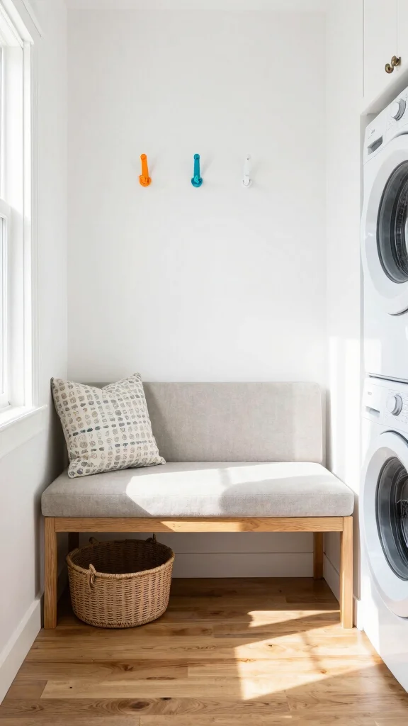 13 Basement Laundry Room Ideas for a Functional Organized Space - 7. Use Multi-Functional Furniture 1