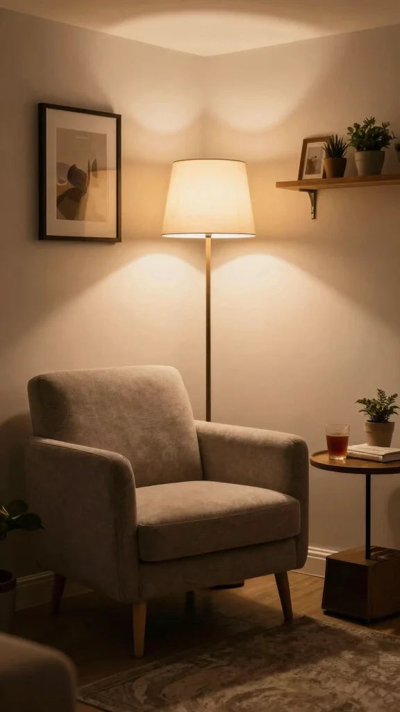 13 Basement Man Cave Ideas for a Personalized Comfortable Retreat - 12. Cozy Nook for Relaxation 1