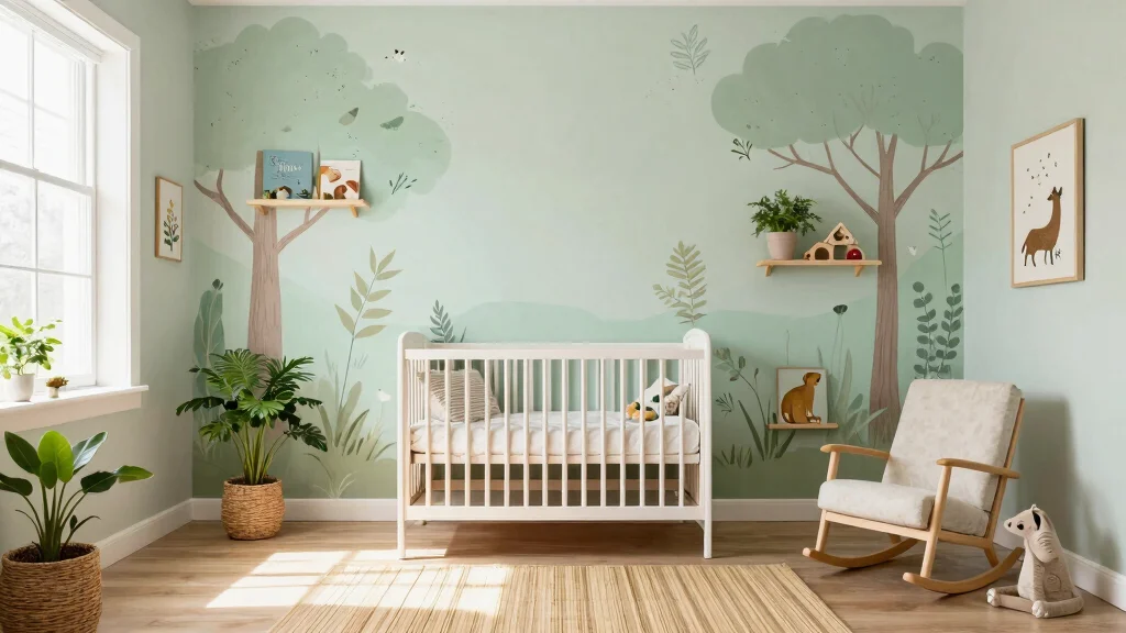 13 Nursery Accent Wall Ideas for Color, Pattern, and Texture