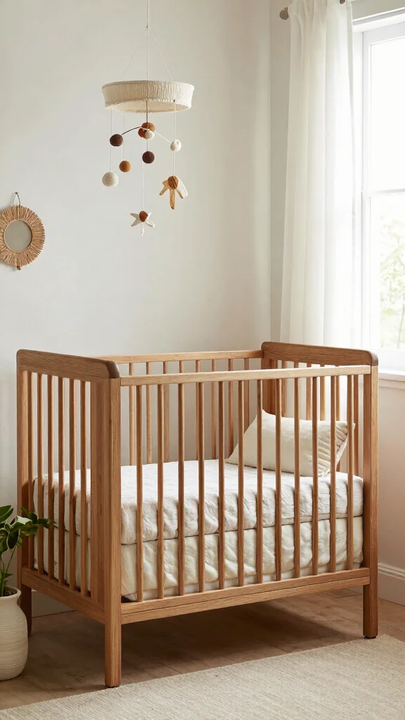 13 Nursery Must-Haves for a Safe, Functional, Beautiful Baby Room - 1. A Sustainable Crib 1