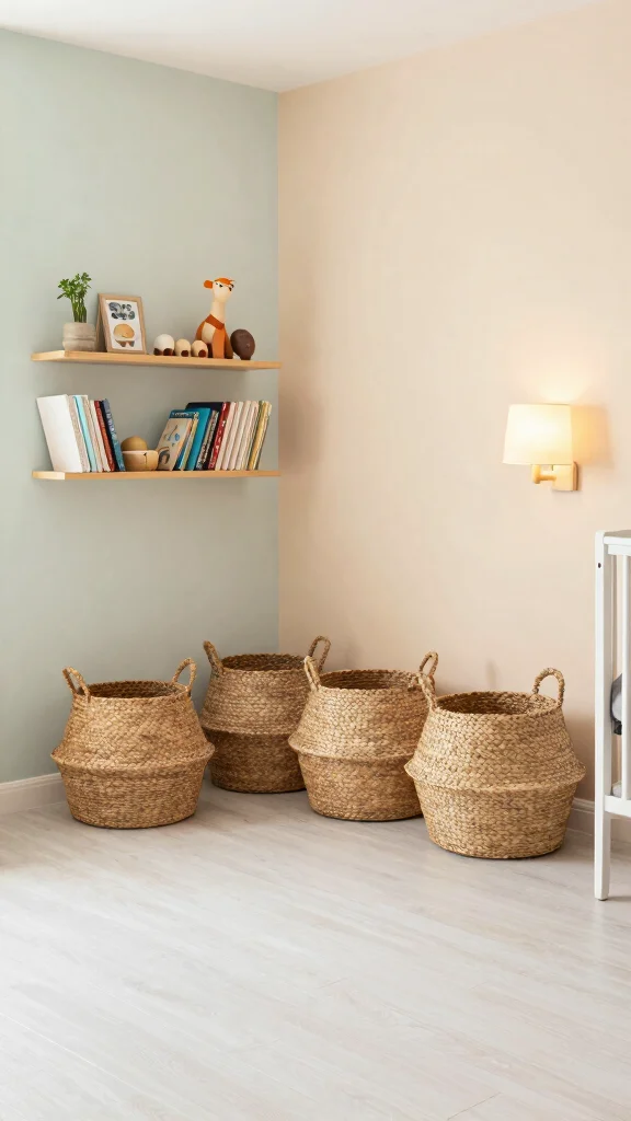 13 Nursery Must-Haves for a Safe, Functional, Beautiful Baby Room - 4. Eco-Conscious Storage Solutions 1