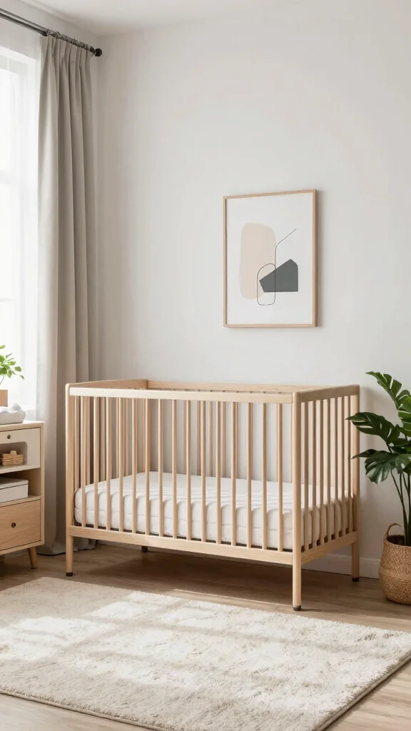 13 Nursery Room Ideas for Every Style Space and Budget - 2. Minimalist Scandinavian Design 1