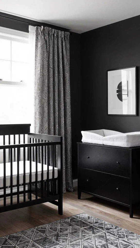 13 Nursery Room Ideas for Every Style Space and Budget - 5. Modern Monochrome 1