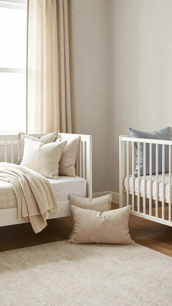 13 Nursery and Guest Room Combo Ideas for a Functional Dual-Purpose Space - 9. Soft Textiles 1