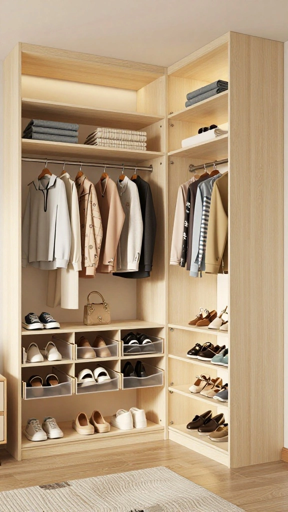 13 Small Bedroom Storage Ideas That Maximize Every Inch - 6. Custom Closet Organizers 1