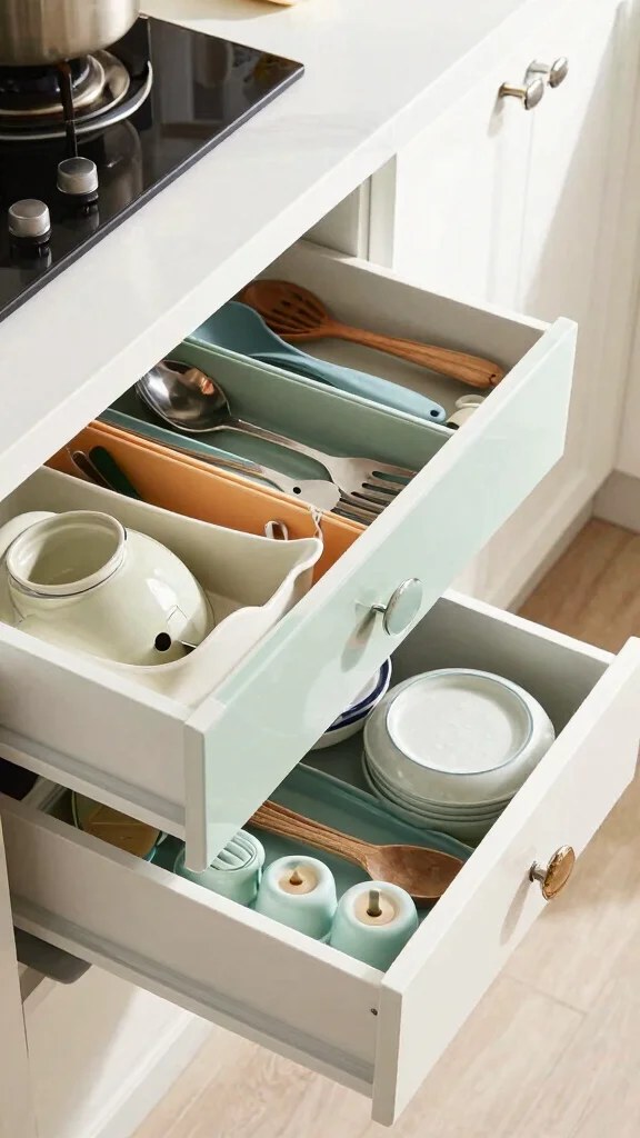 13 Small-Space Storage Room Ideas That Maximize Every Inch - 12. Drawer Dividers for Neatness 1