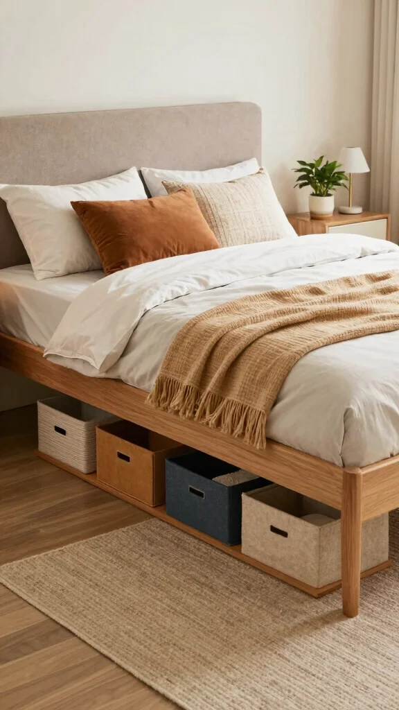 13 Small-Space Storage Room Ideas That Maximize Every Inch - 2. Under-Bed Storage Solutions 1