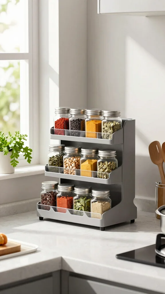 13 Small-Space Storage Room Ideas That Maximize Every Inch - 8. Tiered Organizers for Efficient Use 1