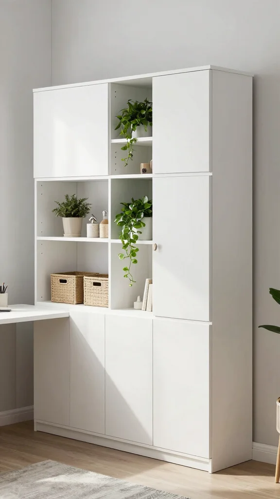 13 Storage Room Cabinet Ideas for a Polished Organized Interior - 1. Modular Cabinet Systems 1